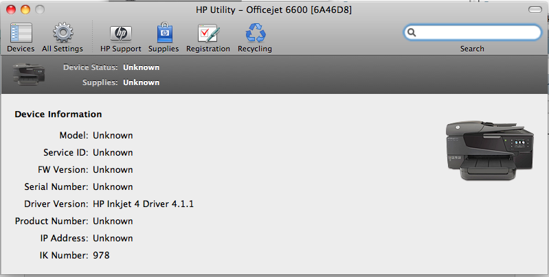 Driver for hp 6600 officejet